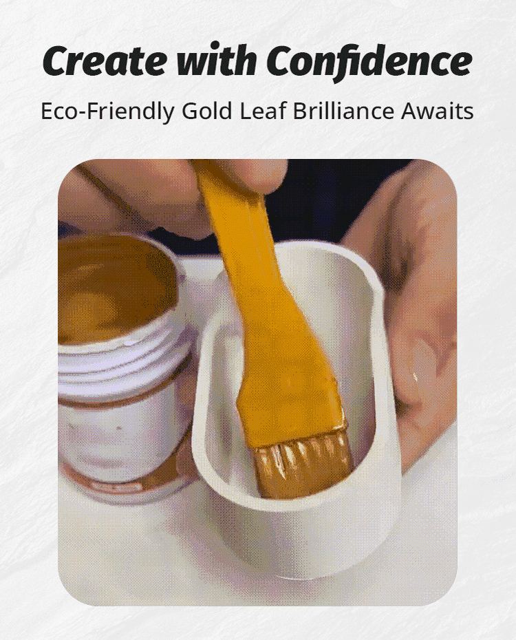 ⏳Time-limited Special⏰Water Based Gold Leaf Paint For Art, Painting, Handcrafts