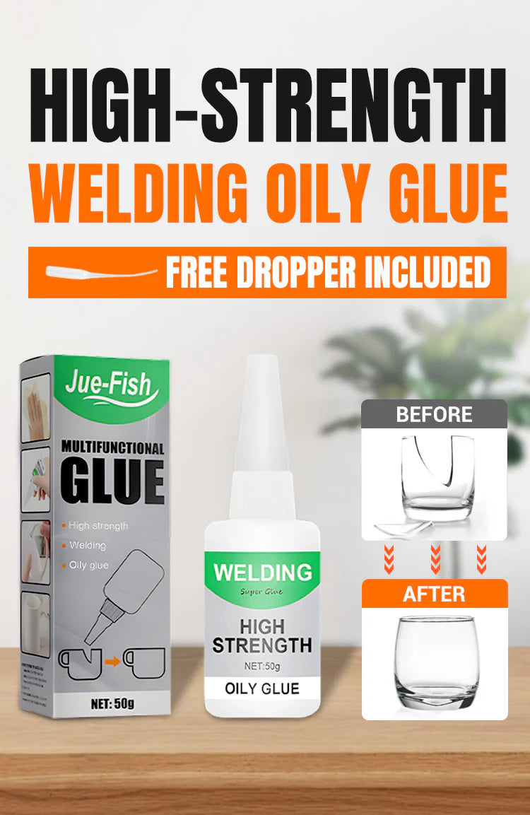 Welding High-Strength Oily Glue